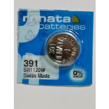 Renata Battery 391 SR1120W SILVER 1.55V SWISS MADE (Electronic / Batteries / Watch Batteries)