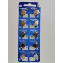 Renata Mercury Free 390 SR1130SW Watch Cell Battery Swiss Made 1.55V - Pack of 10