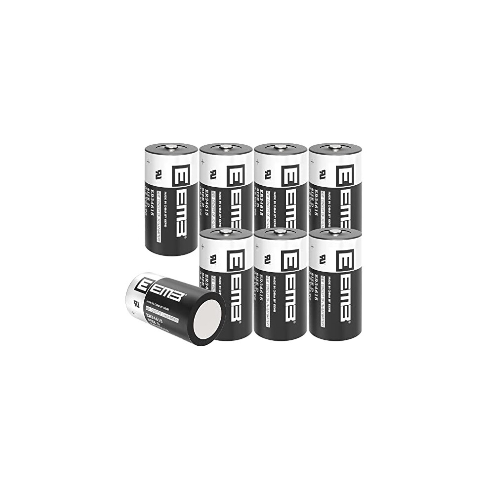 Eemb Er34615 D Cell Batteries 3.6V 19Ah Lithium Battery High Capacity Li-Soclâ Non-Rechargeable Ls-33600 Sb-D02 Xl-205F For Cnc Machine Tool 6933952612646