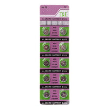 KERDEJAR 10PCS Alkaline Battery AG9 1.55V Button Coin Cell Watch Batteries LR936 394 SR936SW 194 V394 Control Remote