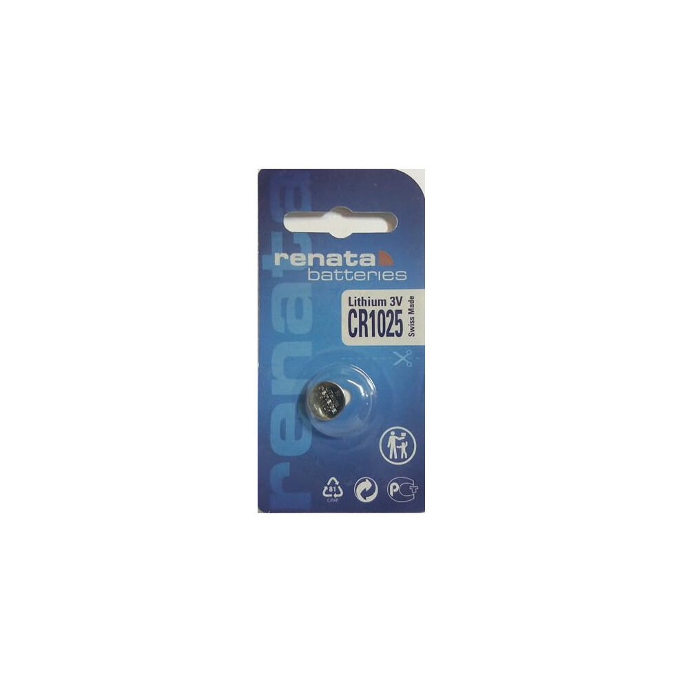 Renata Cr1025 Coin Cell Battery 8422851192932