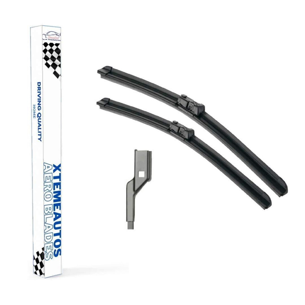 Xtremeauto Replacement Front Windscreen Wiper Frameless Blade Kit - 2X Blades A4 Estate Nov 2007 Onwards 5052370736381