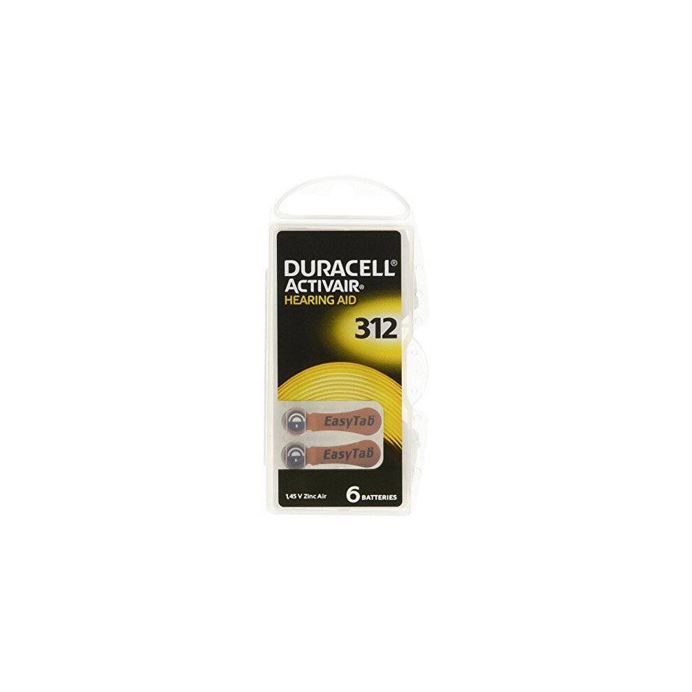 Duracell Hearing Aid Batteries Size 312 Pack 60 Batteries, Model: Size 312, Gadget & Electronics Store 7802880533042