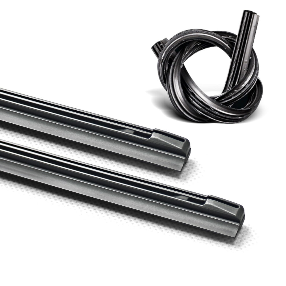Aslam Wiper Blade Refills 8.5Mm For 26" Hybrid Windshield Wipers(Set Of 2) 681413195042
