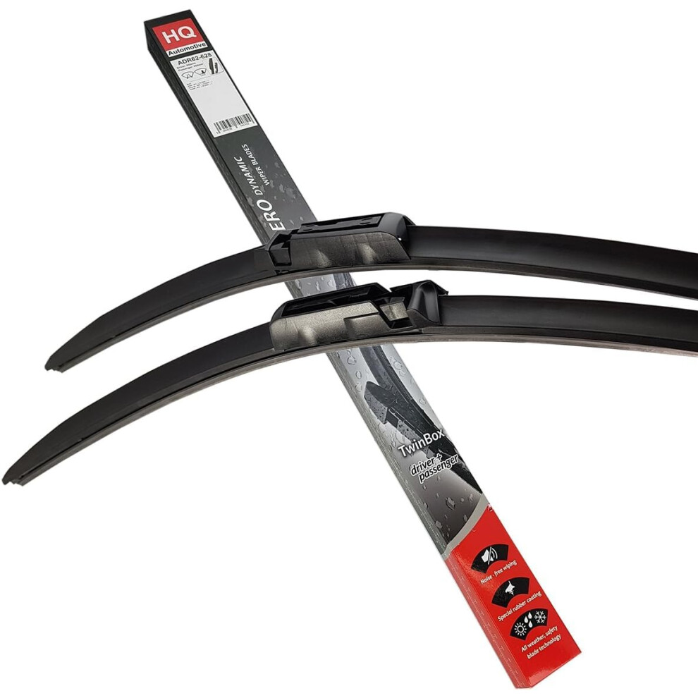 Hq Automotive Wiper Blade For Audi A6 C6, Avant, Rs6 Avant, S6 Series. Front Set, Ad22-228 5060538792278