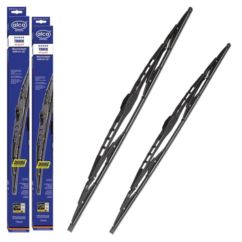 Fits Volvo Fm 12 1998-2006 Alca Truck Commercial Windscreen Wiper Blades 26"26" At2626 5055668258831