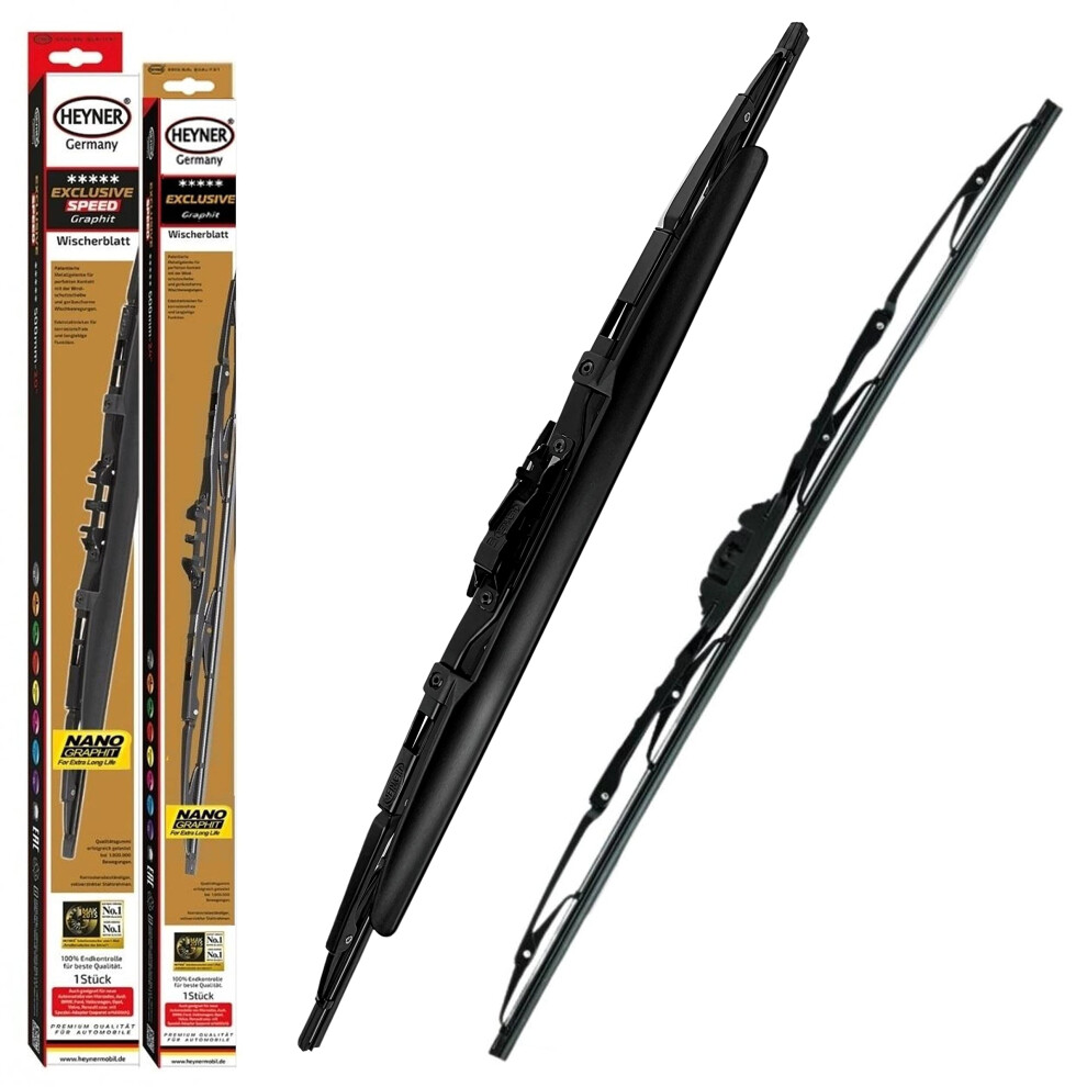 Heyner Exclusive Wiper Blades For Kia Soul 2014-Onwards Spoiler Windscreen Wiper Replacement Front Set 24"20" Hs2420h 5055668269844