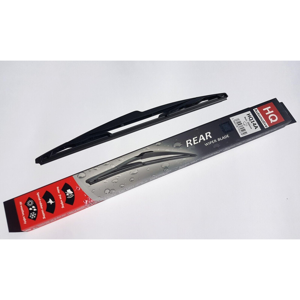 Hq Automotive Wiper Blades For Toyota Proace City Mpv (2019 And Later) Rear Wiper Replacement Blade 5056504694196