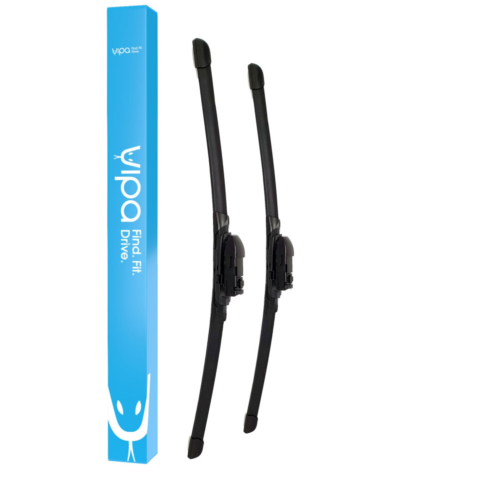 Vipa Wiper Blade Kit Fits: Toyota Prius Hatchback Jan 2015 Onwards - Easy Fit Video Tutorial 5060121750814