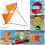 (Blue) Kayak Sail for Water Sports 1