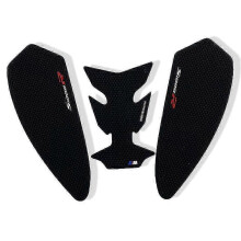 (1 set black) Knee traction pads for BMW motorcycle S1000R tank sticker