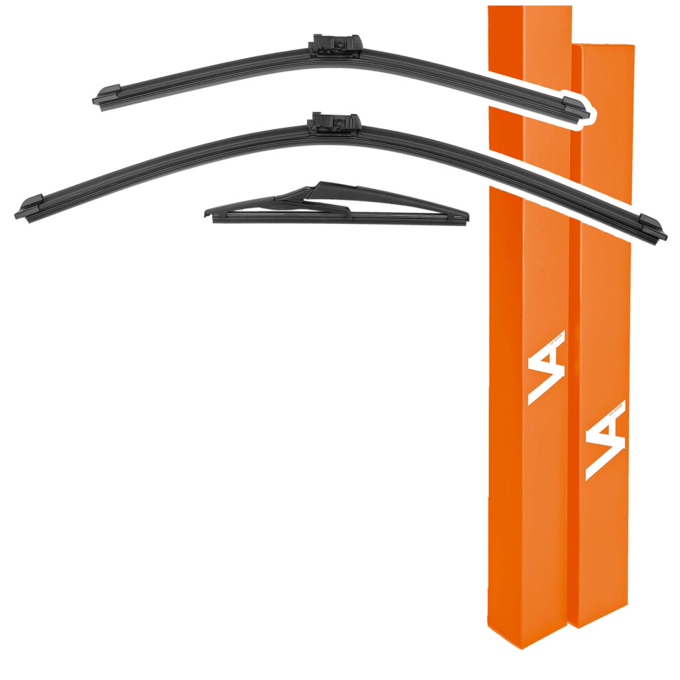 Via Albion? Triple Pack Fits ? Peugeot 308 Hatchback [ Mk2 / T9 ] ? 2014-Onwards ? Wiper Blades 5060757061001