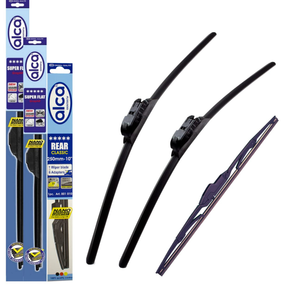 Fits Citroen Berlingo Windscreen Wiper Blades 2018-On Size 24"17" Rear Blade 14? Re Asf2417tl14arcre 5056151140121