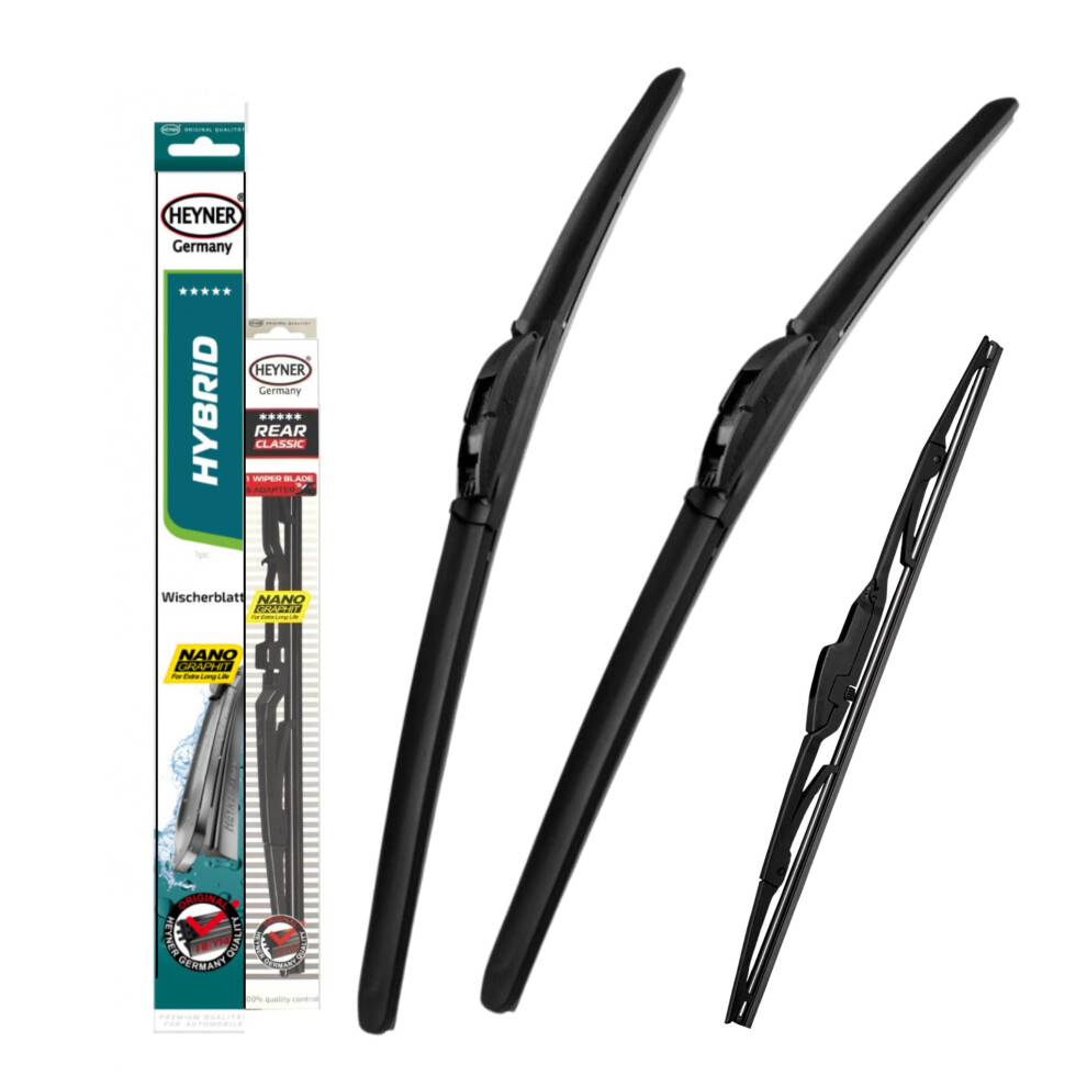 Heyner Wiper Blades Fits: Lexus Nx 2021-Onwards Full Set Hybrid Wipers Hh2616h12hrc 5056662905073