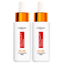 L'Oréal Paris Revitalift Clinical Anti-Ageing Face Serum Formula with 12% Pure Vitamin C E and Salicylic Acid Luminous and Uniform Skin - 2 Bottles