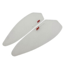 (side White) Knee traction pads for BMW motorcycle S1000R tank sticker