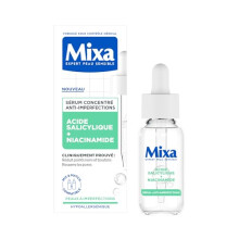 Mixa - Blemish Serum - For Blemished Skin - Enriched with Salicylic Acid and Niacinamide - 30ml