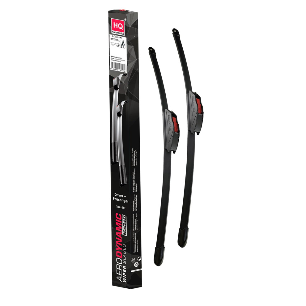 Hq Automotive Wiper Blade For Lexus Rx270 Rx350 Rx450 (2008-2015) Front Set, Ad22-621 5060644472378