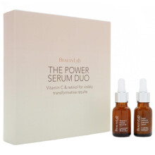BEAUTYLAB Power Serum Duo Gift Set, Vitamin C Intense & Super Retinol Bakuchiol Serum, Luxurious Skincare Set for Women, Minimises Wrinkles & Enhances