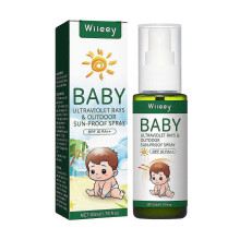 Baby Sunscreen Spray - Natural UV Protection with Gentle Oils for Sensitive Skin, Water-Resistant, Easy to Apply, Safe for Newborns & Outdoor Adventur
