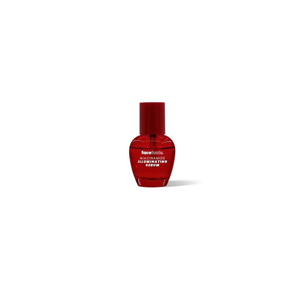 Face Facts Cherry Bliss - Niacinamide Illuminating Serum, Enhances Radiance And Glow. Nourishing Moringa Oil And Hydrating Hyaluronic Acid. Deeply