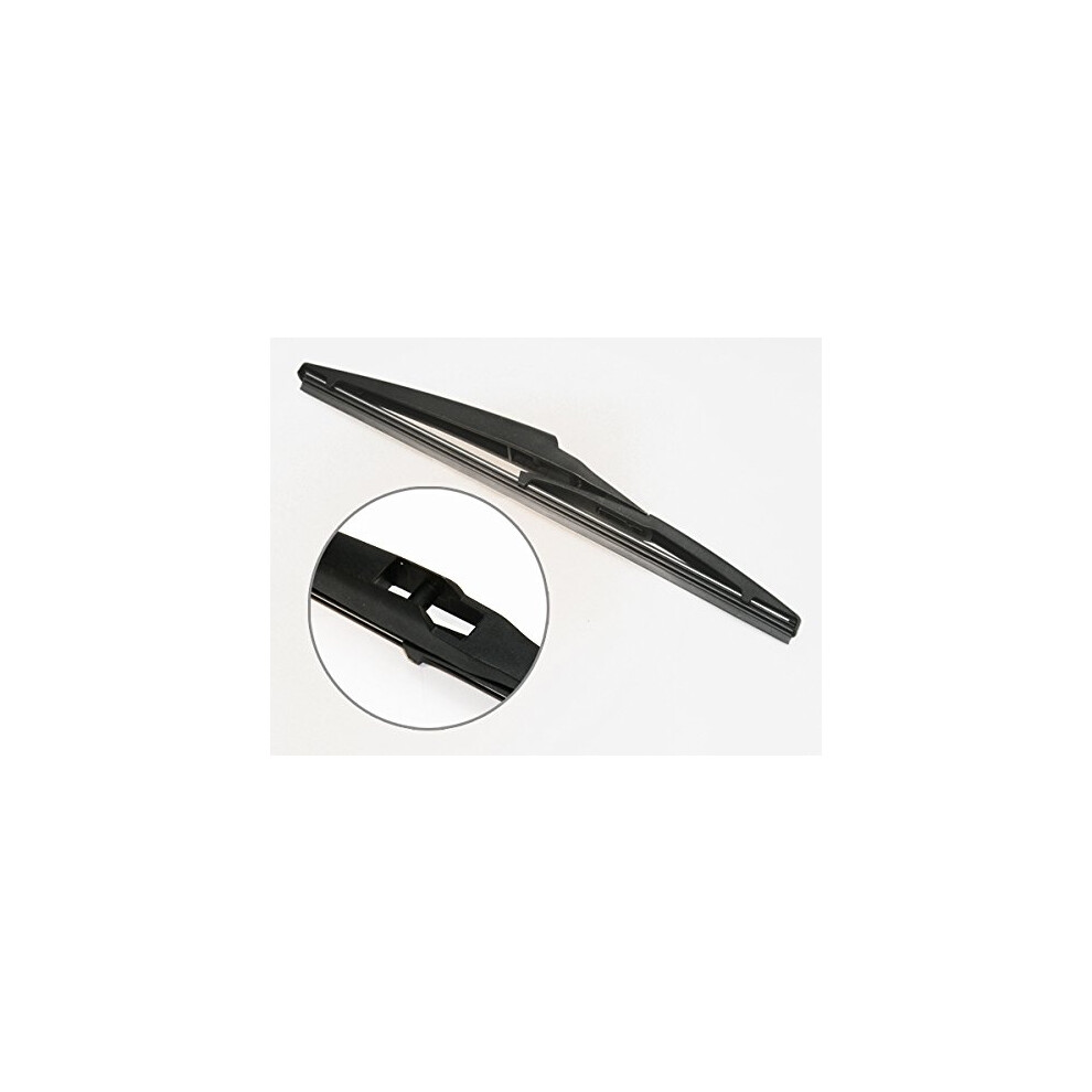 Hq Automotive Rear Wiper Blade | Model: Hq12p | Fits: Mazda 3 Hatchback (Bm) Jul.2013-Up, 5 (Cr) Feb.2005-Dec.2010, Suzuki Baleno Mar.2016-Up, Toyota 5060644470794