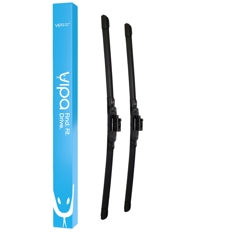 Vipa Wiper Blade Kit Fits: Mercedes-Benz E-Class Estate Jul 2016 Onwards - Easy Fit Video Tutorial 5056162272200