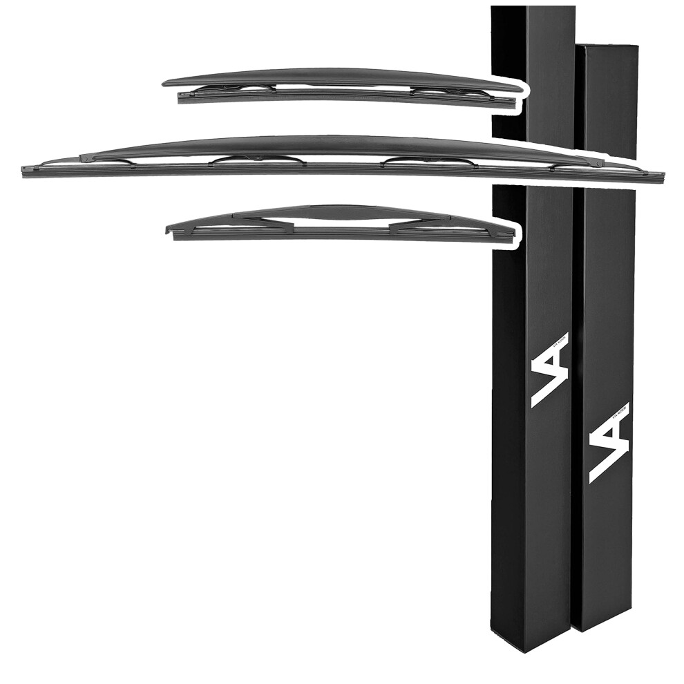 Via Albion? Wiper Blades For: Nissan Note [ Mk1 / E11 ] ? 2005-2012 ? Windscreen & Rear Replacement Wipers 5060757060783