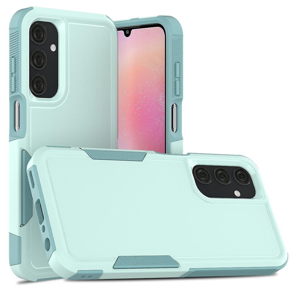 Compatible Samsung Galaxy A25 5G 2 In 1 Pc + Tpu Phone Case:light Green 3592637370863