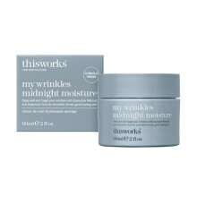 This Works My Wrinkles Midnight Moisture, 60 ml - Anti Aging Night Cream with Hyaluronic Acid and Retinoid Complex - Nourishing Overnight Face