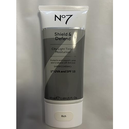 No7 Sheild and Defend City Light Tinted Moisturiser- Rich
