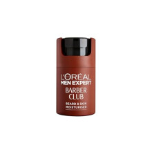 L'Oréal Men Expert Barber Club Short Beard and Face Soothing Moisturiser, Non-Greasy, Paraben Free, 50ml