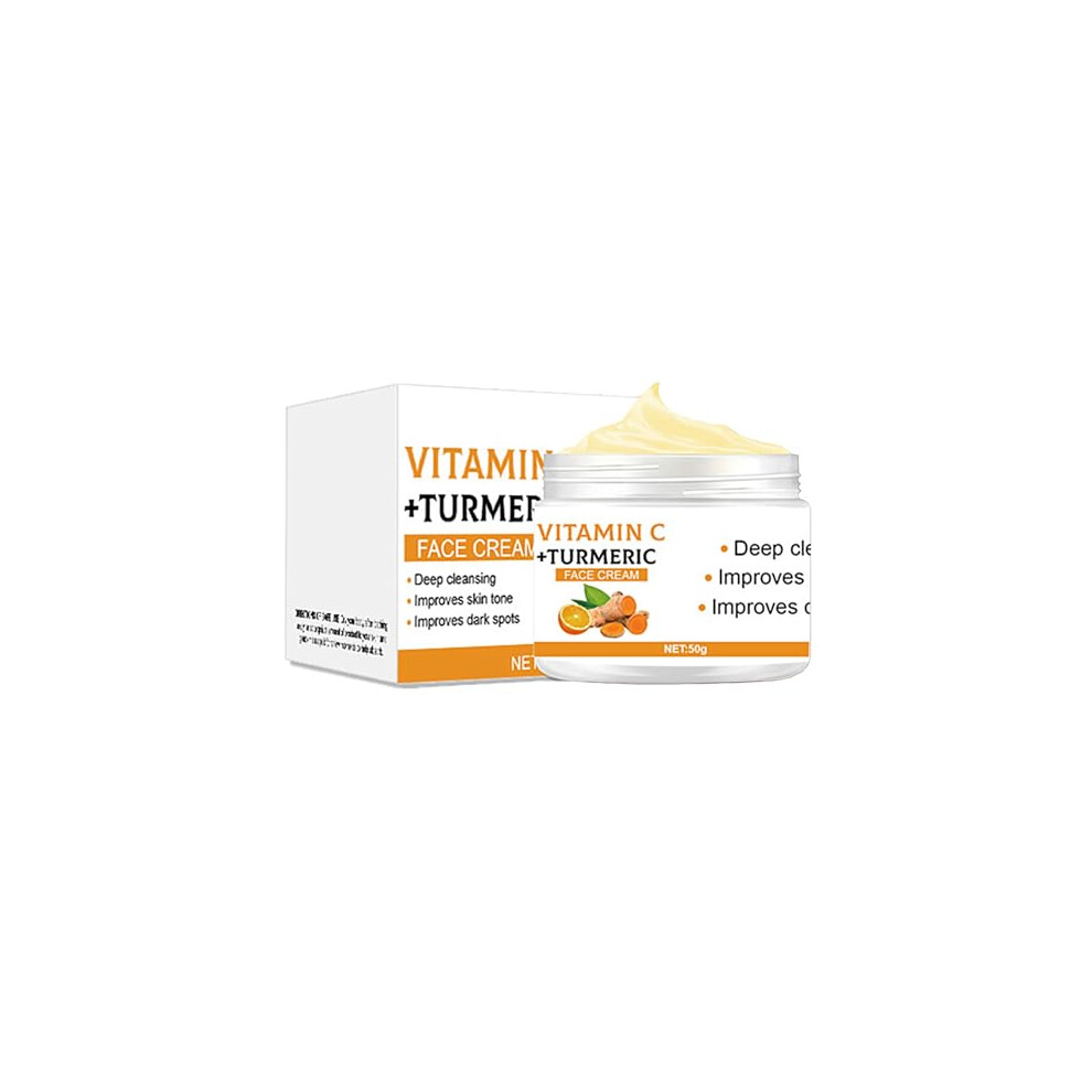 Chenkxin Cream/Dark Turmeric Vitamin C Face Brightening Face For Radiant & Glowing Skin, Spot Corrector Age Spot Remover, Anti Aging, Natural Turmeric