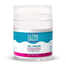 ULTRA BRIGHT Skin Brightening Gel Cream - 1 fl oz / 30 ml - Hydrating & Moisturizing Cream to Even Out Skin Tone - Boost Skin Radiance and Improves