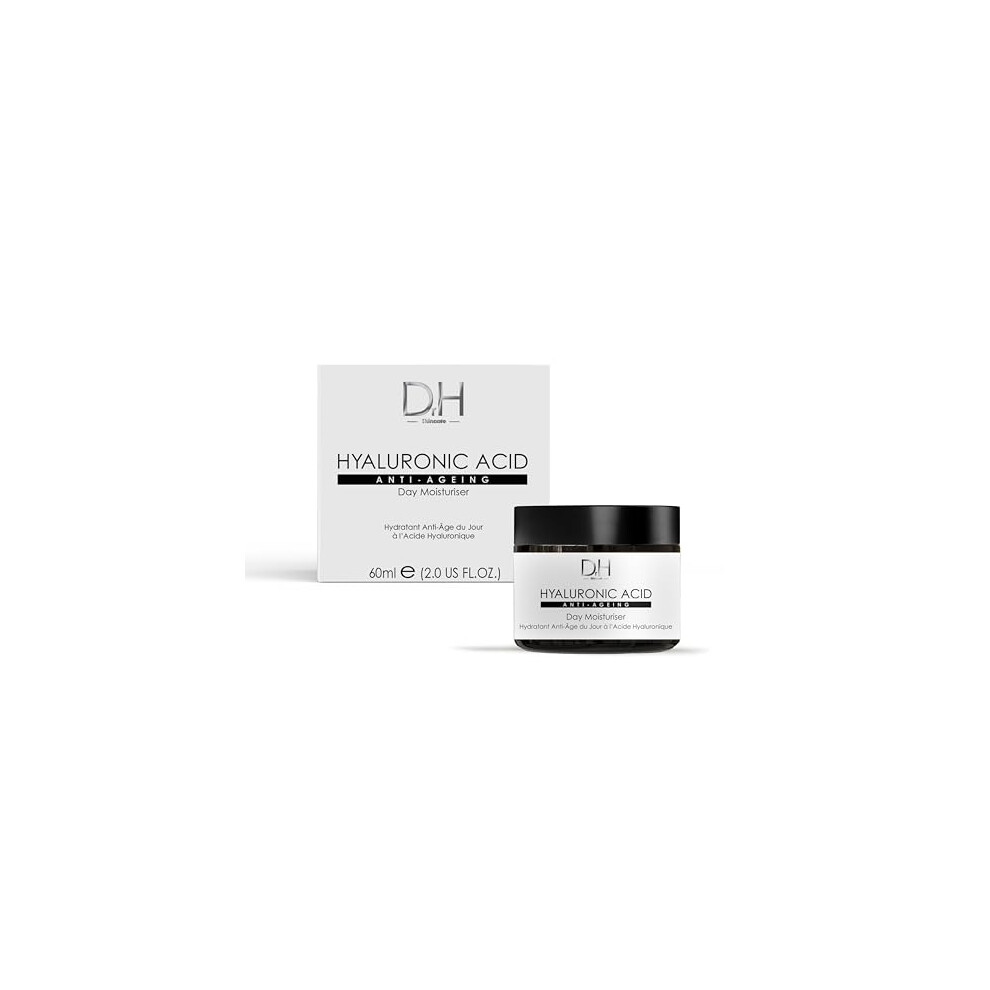 Skinchemists Dr H Hyaluronic Acid Anti-Ageing Day Moisturiser 60Ml - Collagen Radiance: Awaken To Ageless Beauty Every Morning - Enhance Skin Elasticity, Hydrate