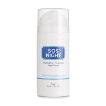 SOS Night Restorative Hydrating Night Cream for Face, 100ml