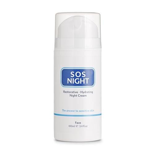 SOS Night Restorative Hydrating Night Cream for Face, 100ml