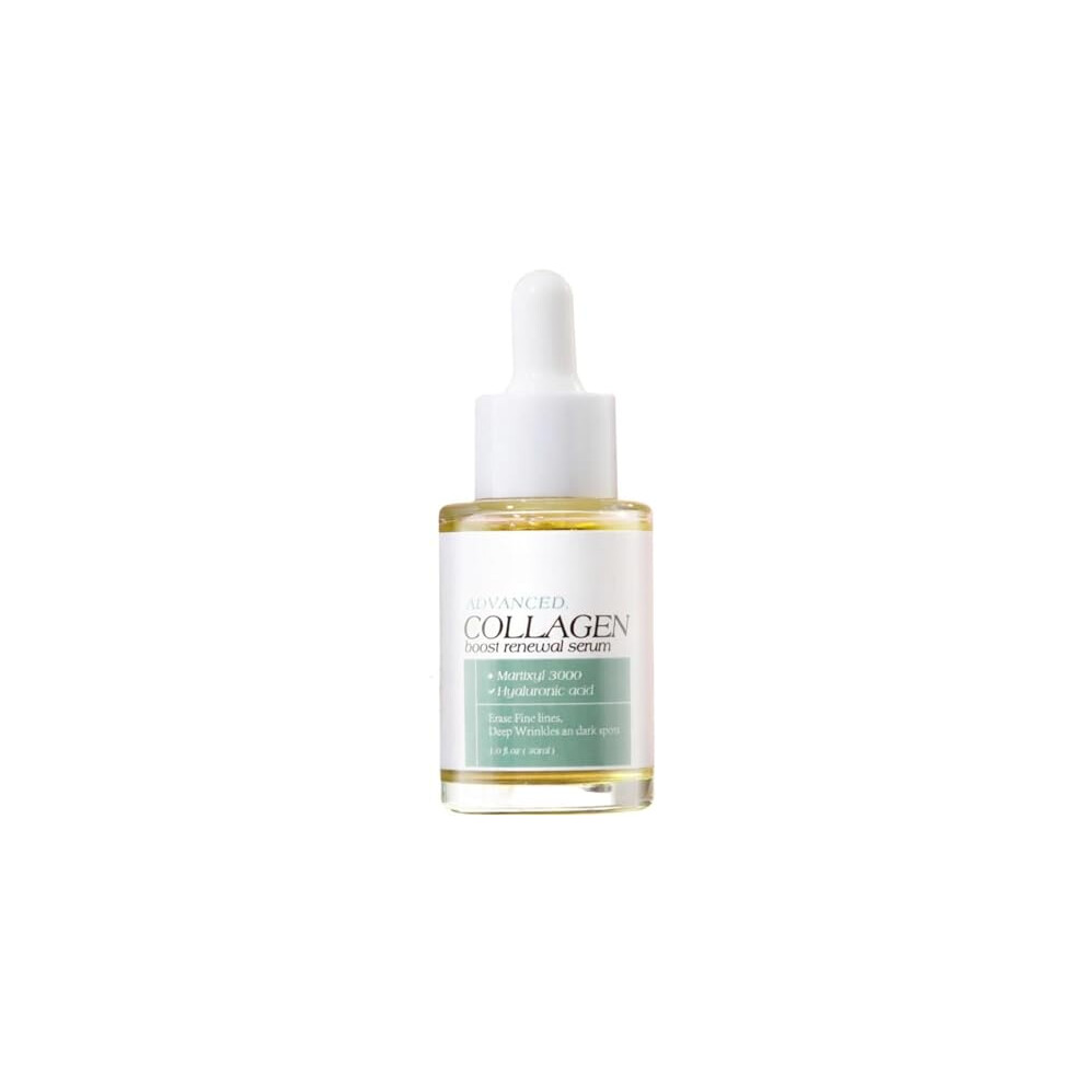 Nova9 Boost Renewal Skin Moisturising Nourishing Hyaluronic Acid Collagen Face Serum, Targets Fine Lines