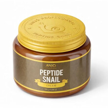 ANJO Professional Snail Peptide Cream 280ml – Korean Anti-Wrinkle Moisturiser with 97% Snail Mucin & Peptide – Hydrating, Firming, Brightening,