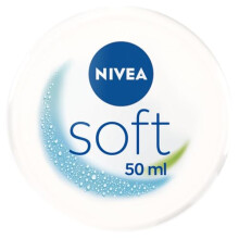 NIVEA Soft Refreshing Moisturising Cream, Lightweight Cream with Vitamin E and 100% Natural Jojoba Oil, Fast Absorbing Skin Cream for Intense Moisture