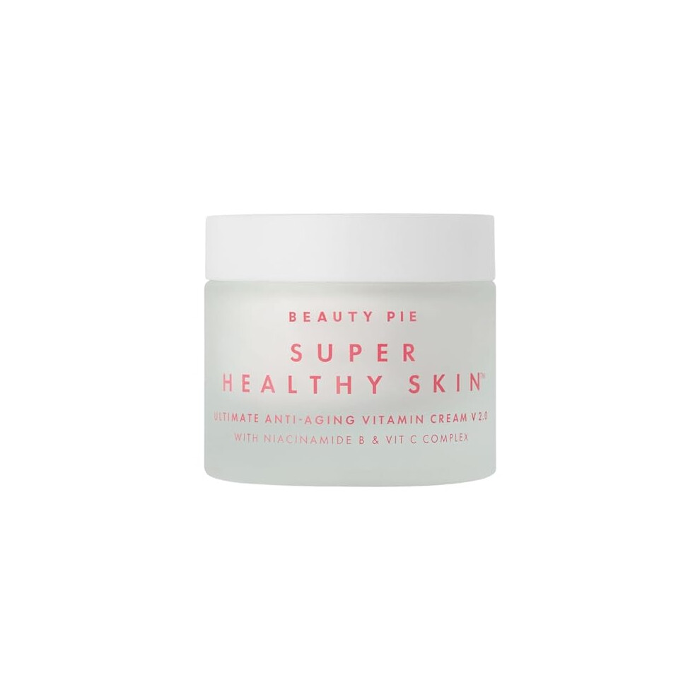 Beauty Pie Super Healthy Skin Ultimate Anti-Aging Vitamin Cream Face Moisturizer With 3% Vitamin C Complex, 2% Niacinamide & Hyaluronic Acid, Firms,