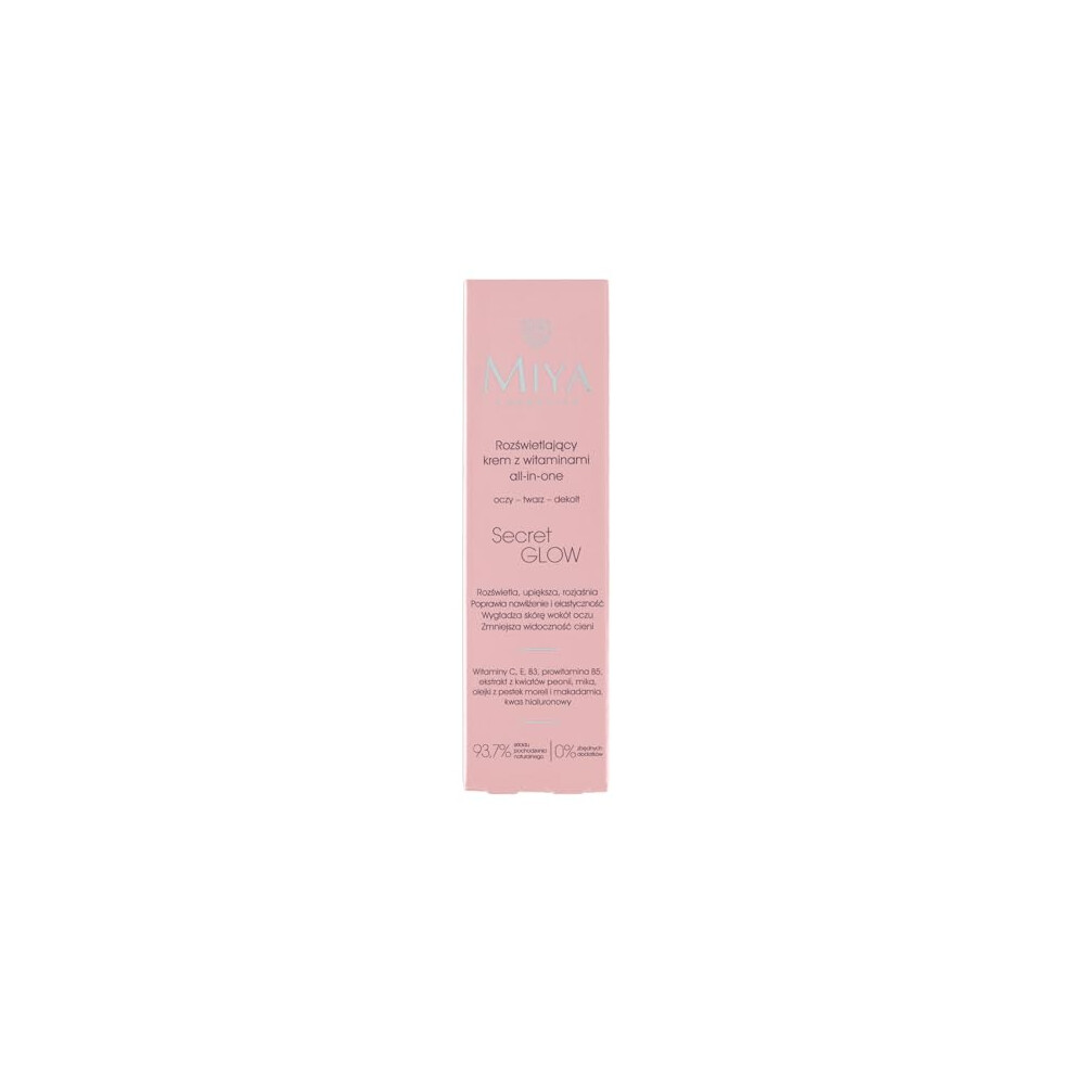 Miya Cosmetics Cream Secret Glow Illuminating With Vitamins All-In-One 30Ml