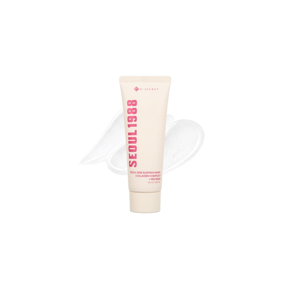 Ksecret - Seoul 1988 Sleeping Mask : Collagen Complex 7 + Red Bean 60Ml - Image 2