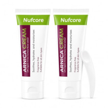 Arnica Cream for Bruising and Swelling – 2 x 50ml Twin Pack | Fast Absorbing Arnica Cream for Muscle Recovery & Skin Repair | Organic Arnica Montana
