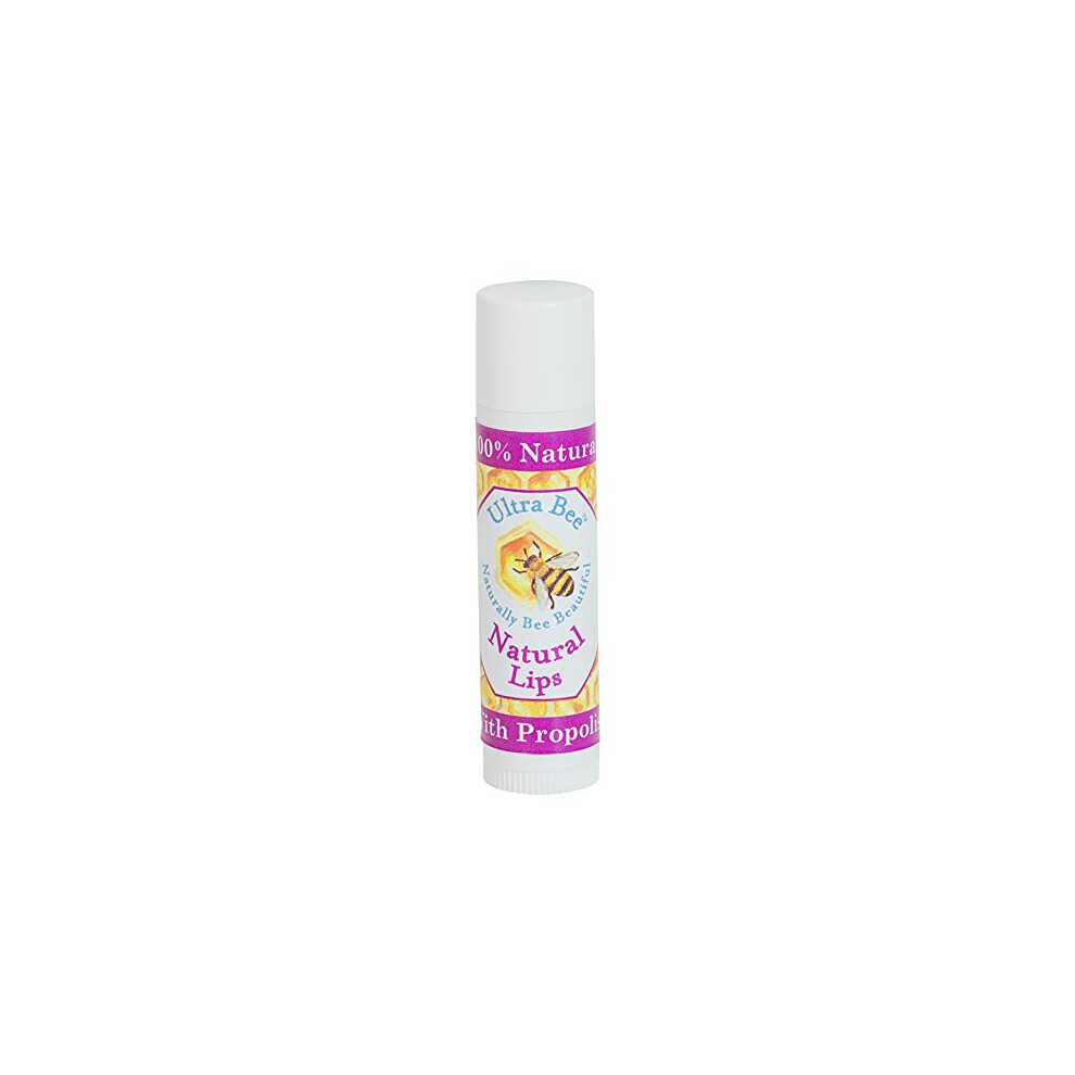 Ultra Bee 100% Natural Beeswax And Propolis Lip Balm 4.3G