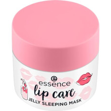 essence lip care JELLY SLEEPING MASK, lip mask, 02, red, moisturising, regenerating, no preservatives, no parabens, no microplastic particles, pack of