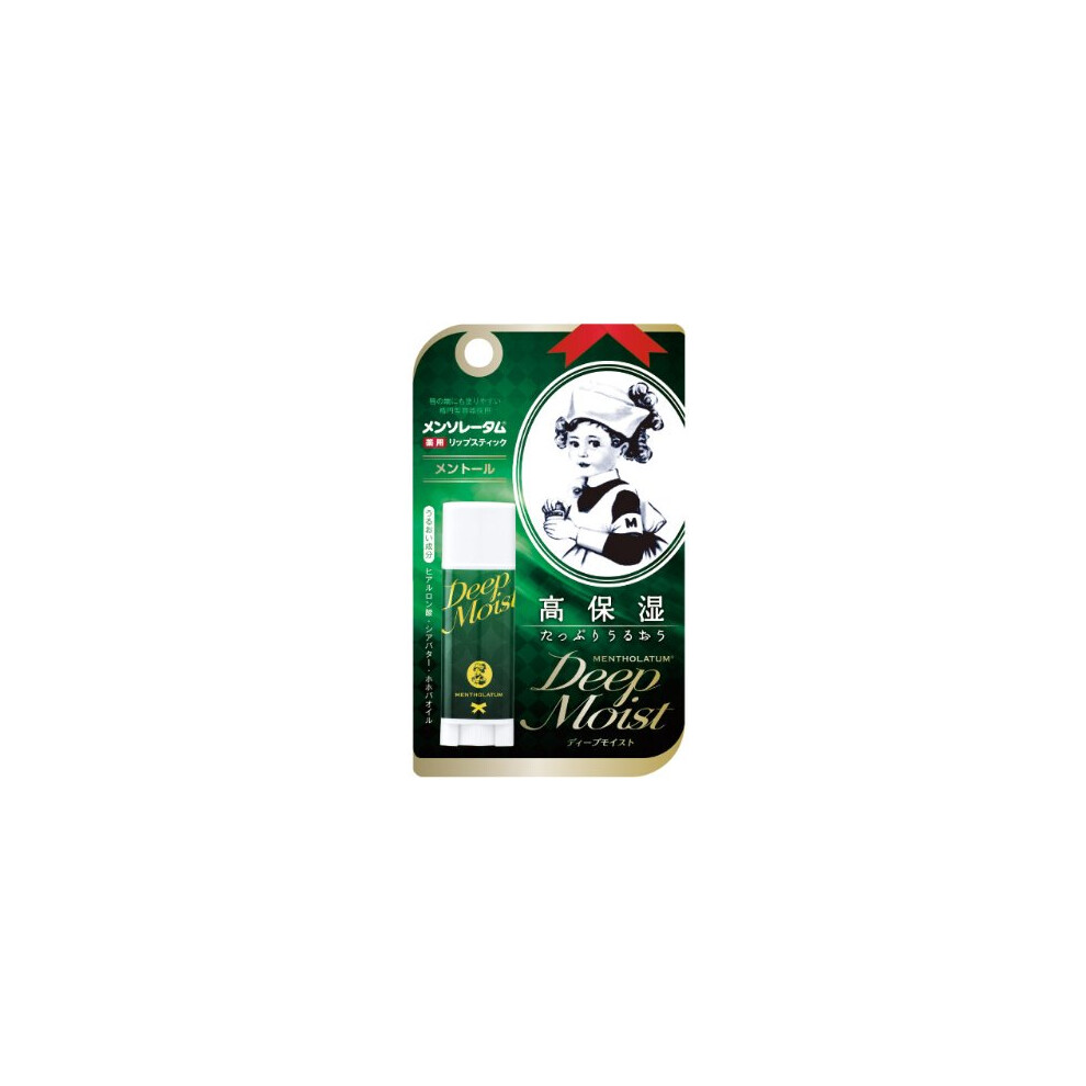Mentholatum Rohto Lipcare Deep Moist Menthol 4.5G (Japan Import) [Badartikel]