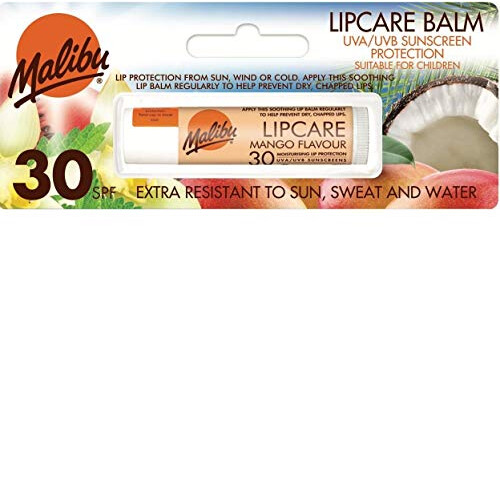 Malibu Malibu Sun Stick Lip Balm SPF 30 Mango Flavour