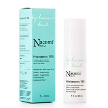 NACOMI Hyaluronic Acid Serum 10% 30 ml penetrates the Skin and Provides Multi-Level Moisture