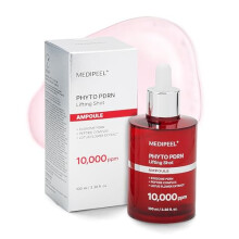 MEDIPEEL Exosome PDRN Lifting Shot Ampoule 100ml – Vegan-Certified Ampoule with 10,000 ppm Exosome PDRN, Peptide Complex & Moisture Capsules |
